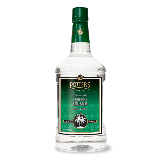 POTTER'S SUPERIOR WHITE RUM
